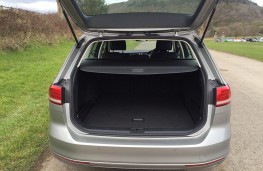 VW Passat estate, boot