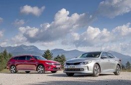 Kia Optima Sportswagon and PHEV saloon