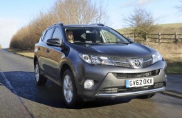 Toyota RAV4 front moving