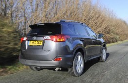 Toyota RAV4 rear moving
