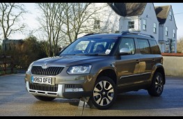 Skoda Yeti Outdoor front clean
