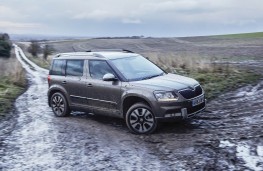 Skoda Yeti Outdoor mud action