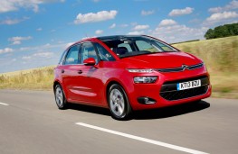 Citroen C4 Picasso, front, action
