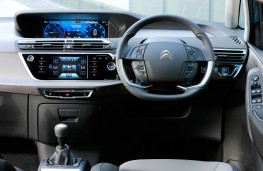 Citroen C4 Picasso, interior, manual