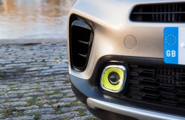 Kia Picanto X-Line, 2018, fog lamp detail