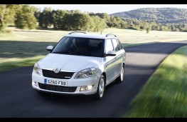 Skoda Fabia Greenline II Estate, front