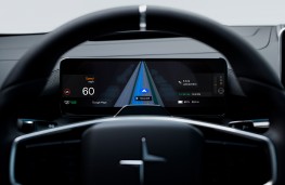 Polestar 4, 2025, Google Maps’ lane guidance 