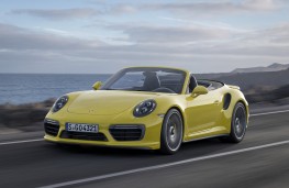 Porsche 911 Turbo S Cabriolet, front
