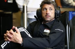 Le Mans 2015, Patrick Dempsey in pits