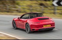 Porsche 911 Cabriolet, rear action
