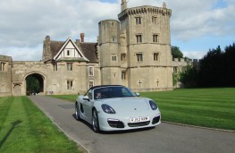 Porsche Boxster S, front, Grigiocampovolo paint job