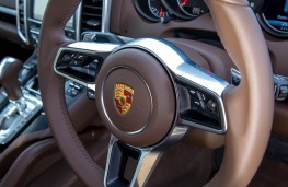 Porsche Cayenne, steering wheel