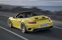 Porsche 911 Turbo S Cabriolet, rear