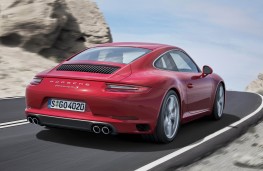 Porsche 911 Carrera coupe, rear