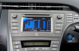 Toyota Prius, 2014, display screen