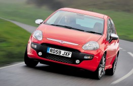 Fiat Punto Evo, front