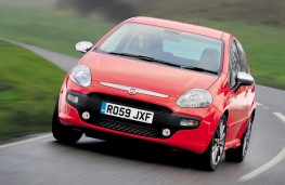Fiat Punto Evo, front, action