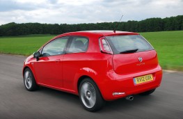 Fiat Punto, rear