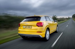 Audi Q2 S line, 2016, rear, action