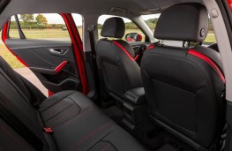 Audi Q2 Sport, 2016, rear seats