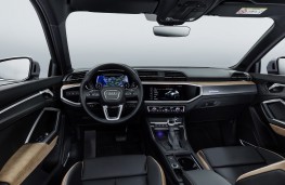 Audi Q3, 2018, interior