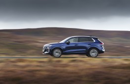 Audi Q3 150TFSi S Line Mild Hybrid SUV, 2026, side