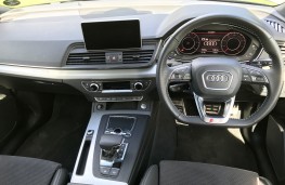 Audi Q5, 2017, dashboard