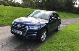 Audi Q5, 2017, front