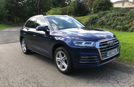 Audi Q5, 2017, front, static