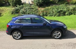 Audi Q5, 2017, side