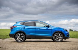Nissan Qashqai, 2017, side, static