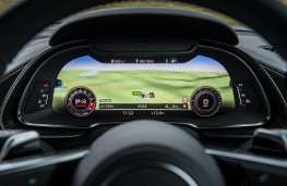 Audi R8 V10 plus, virtual instrument panel