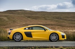 Audi R8 V10 plus, side, static