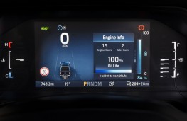 Ford Ranger Stormtrak PHEV, 2026, instrument panel