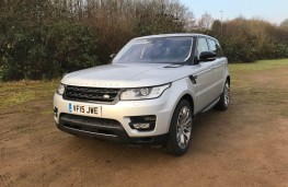 Range Rover Sport, front