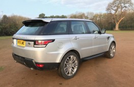 Range Rover Sport, rear