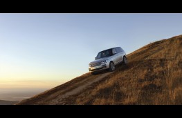 Range Rover, 2016, side, action