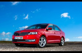 Skoda Rapid, front