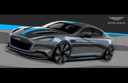 Aston Martin RapideE, side