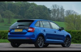 Skoda Rapid Spaceback, 2016, rear
