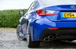 Lexus RC F, exhaust