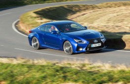 Lexus RC F, side, action