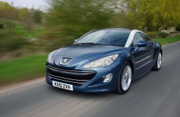 Peugeot RCZ, front, action