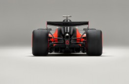 Audi R26 F1 car, 2025, rear