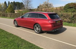 Mercedes E-Class Estate, rear