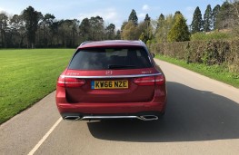 Mercedes E-Class Estate, rear