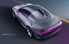 Skoda 100 design study, 2025, rear