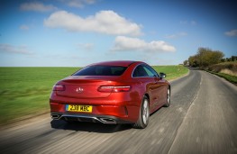 Mercedes-Benz E-Class Coupe, 2017, rear