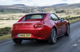 Mazda MX-5 RF, 2017, rear, action, roof up