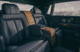 Rolls-Royce Phantom Goldfinger, 2024, rear seats